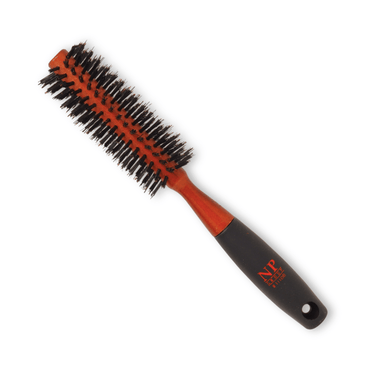 NP GROUP_Natural Wood & Boar Bristle Round Brush 9